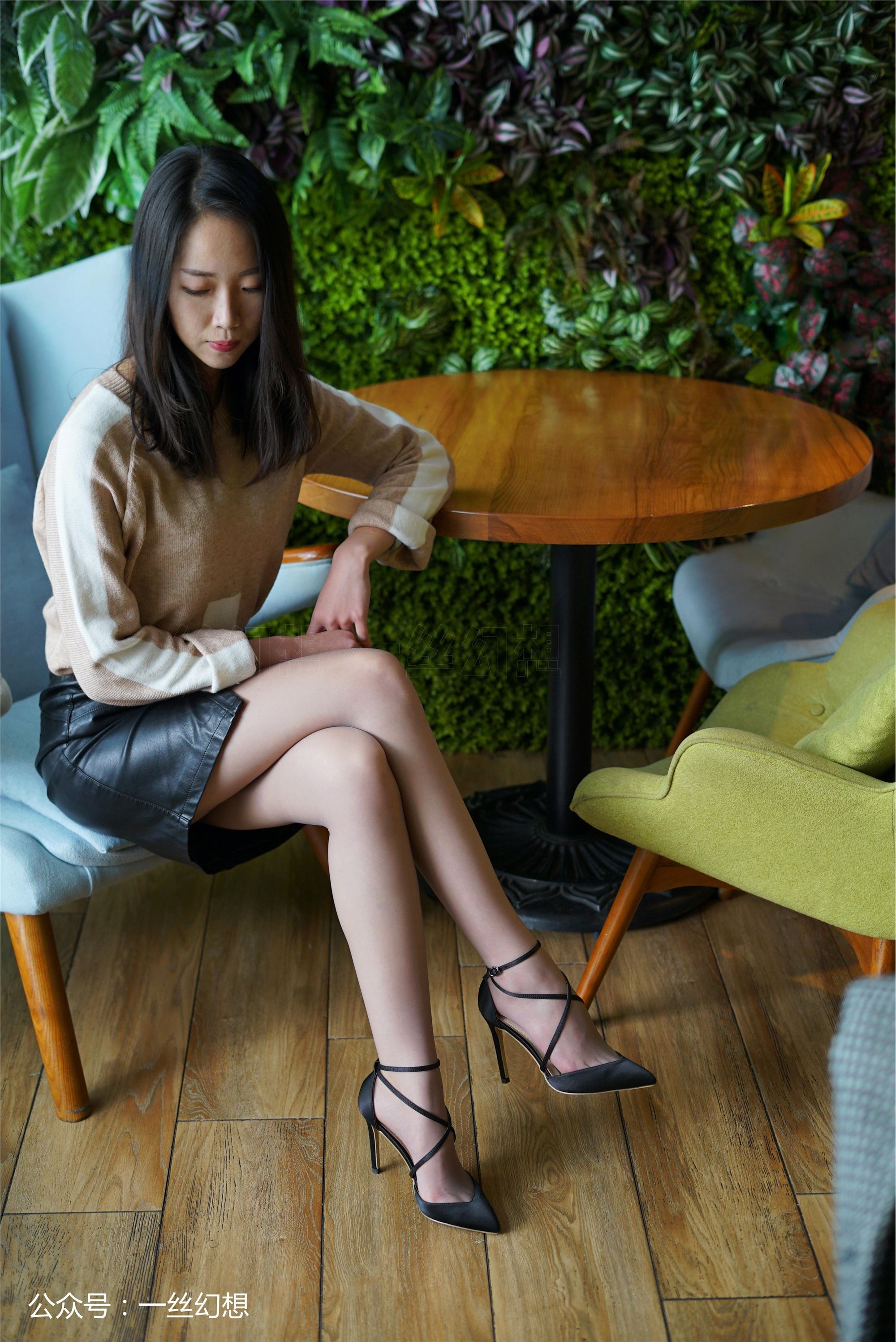 高丝女子图鉴 袜小喵×一丝幻想 NZ034 茜茜